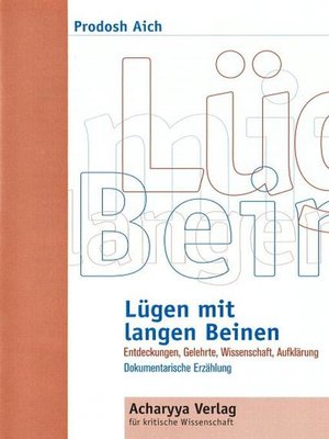 cover image of Lügen mit langen Beinen